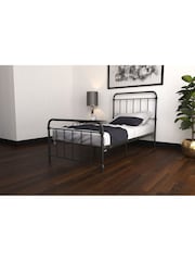Dorel Home Black Wallace Metal Bed - Image 1 of 6