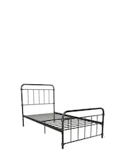 Dorel Home Black Wallace Metal Bed - Image 4 of 6