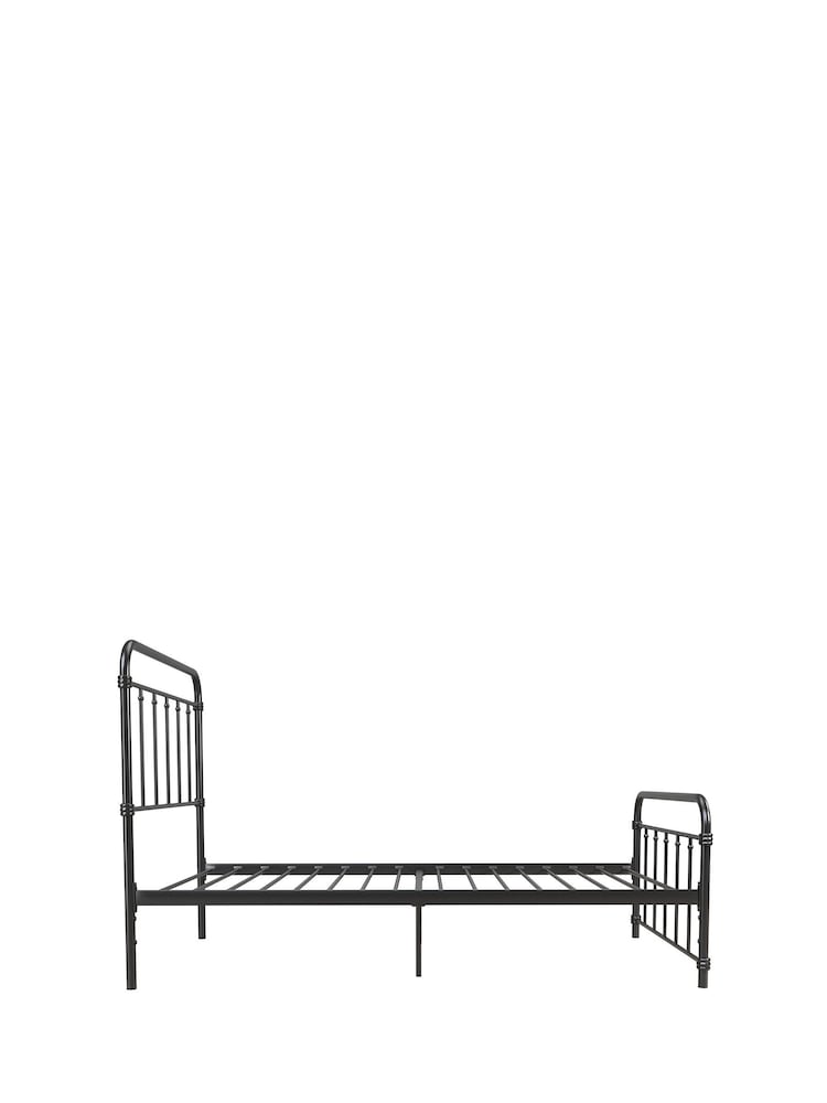 Dorel Home Black Wallace Metal Bed - Image 5 of 5 Dorel Home Black Wallace Metal Bed - Image 5 of 5