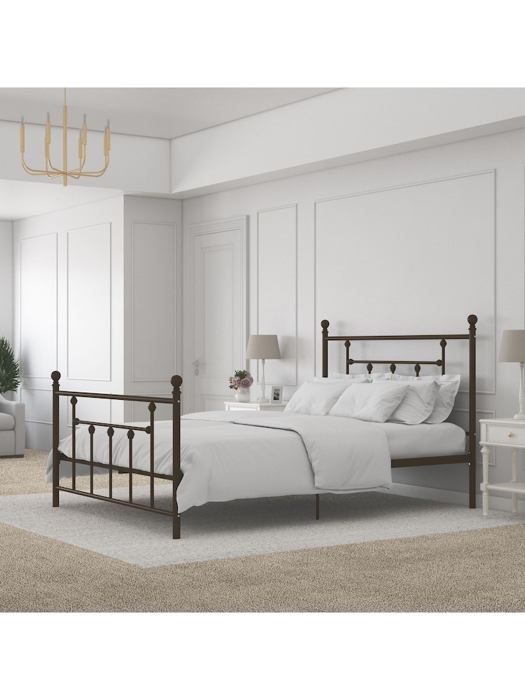 Dorel Home Bronze Manila Metal Bed - Image 1 of 6