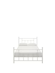 Dorel Home White Manila Metal Bed - Image 6 of 6