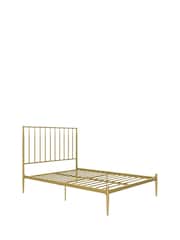 Dorel Home Gold Giulia Modern Metal Bed - Image 3 of 6