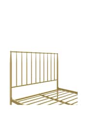 Dorel Home Gold Giulia Modern Metal Bed - Image 6 of 6