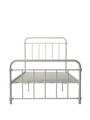 Dorel Home White Wallace Metal Bed - Image 5 of 6