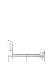 Dorel Home White Wallace Metal Bed - Image 6 of 6