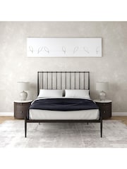 Dorel Home Black Giulia Modern Metal Bed - Image 2 of 6