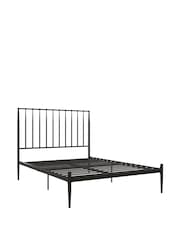 Dorel Home Black Giulia Modern Metal Bed - Image 3 of 6