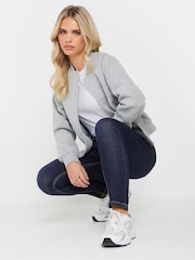 PixieGirl Petite Dark Blue Skinny Ava Jeans - Image 3 of 5