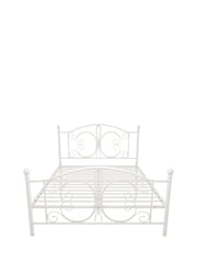 Dorel Home White Bombay Metal Bed - Image 5 of 6