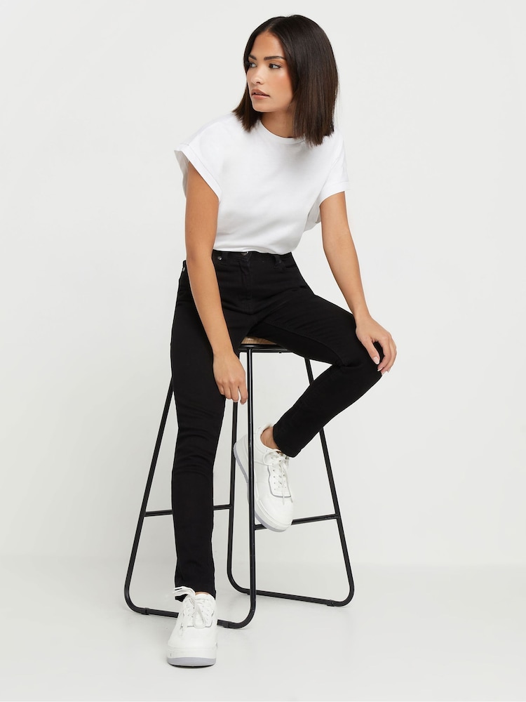 PixieGirl Petite Black blk rinse ava skinny jean - Image 1 of 4 PixieGirl Petite Black blk rinse ava skinny jean - Image 1 of 4