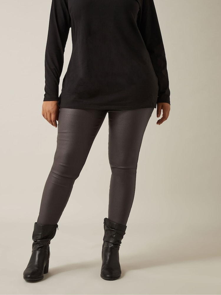 Coated Pull On Trousers - Image 1 of 5 Coated Pull On Trousers - Image 1 of 5