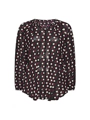 Evans Geometric Print Boho Blouse - Image 5 of 5