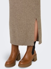 ONLY Rib Knit Maxi Dress - Image 4 of 7