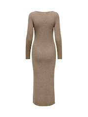 ONLY Rib Knit Maxi Dress - Image 7 of 7