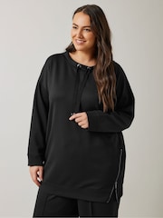 Evans Zip Detail Sweatshirt - Image 1 of 5