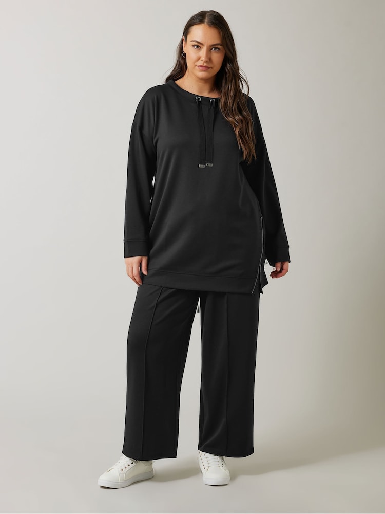 Evans Zip Detail Sweatshirt - Image 2 of 5