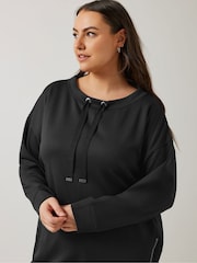 Evans Zip Detail Sweatshirt - Image 4 of 5