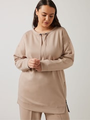 Evans Zip Detail Sweatshirt - Image 4 of 5