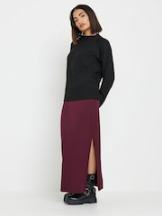 PixieGirl Petite Purple Split Maxi Skirt - Image 1 of 5