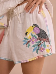 Branco - Cami Short Set Pyjamas - Imagem 4 de 9