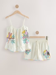 Branco - Cami Short Set Pyjamas - Imagem 7 de 9