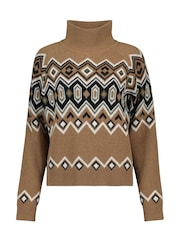 Baukjen Cream Blend Pulover cu intarsia cremă Harlow din - Image 6 of 6
