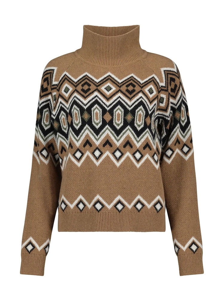 Baukjen Cream Blend Pulover cu intarsia cremă Harlow din - Image 6 of 6