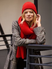 Baukjen Red Alba Recycled Wool Hat - Image 1 of 4