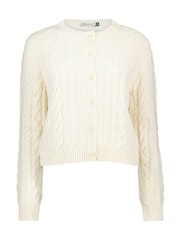 cu cabluBaukjen Cream de lână,Blend Cardigan - Image 5 of 5