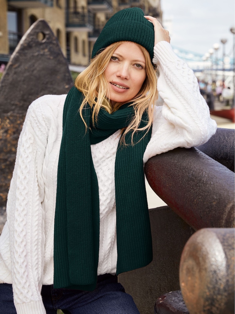 Baukjen Green Alba Wool Hat - Image 1 of 1 Baukjen Green Alba Wool Hat - Image 1 of 1