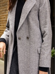Baukjen Aye Tailored Black Coat - Image 2 of 4