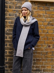 Baukjen Grey Alina Wool Scarf - Image 1 of 3