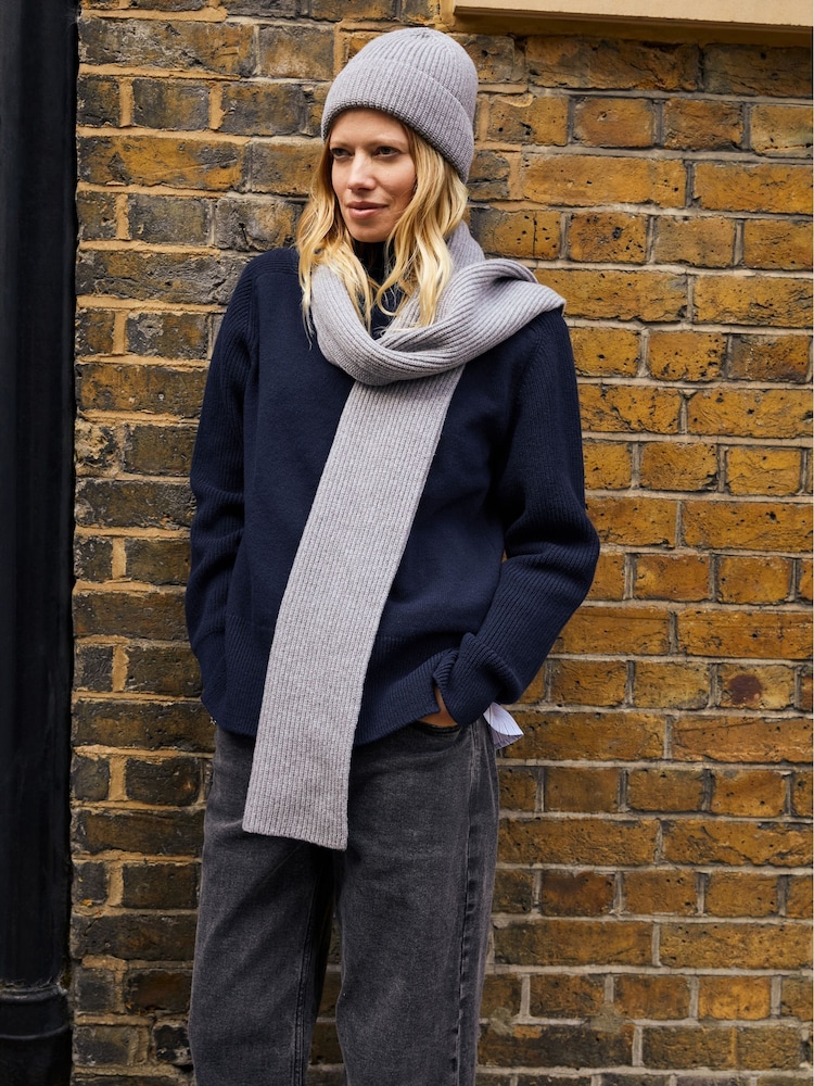 Baukjen Grey Alina Wool Scarf - Image 1 of 3