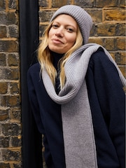 Baukjen Grey Alina Wool Scarf - Image 2 of 3