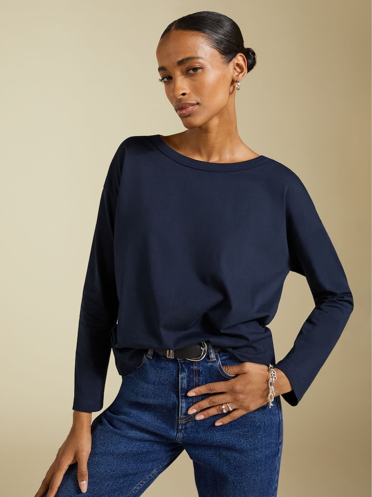 Baukjen Montrose Organic Cotton Relaxed Top - Image 1 of 5 Baukjen Montrose Organic Cotton Relaxed Top - Image 1 of 5