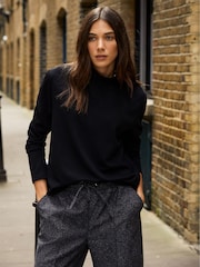 Baukjen Penelope Turtleneck Black Top - Image 1 of 5
