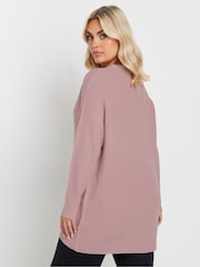 Yours Curve Pink Essential Jumper - Image 3 of 5