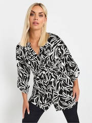 Yours Curve Bluse mit Biesen - Bild 1 von 5