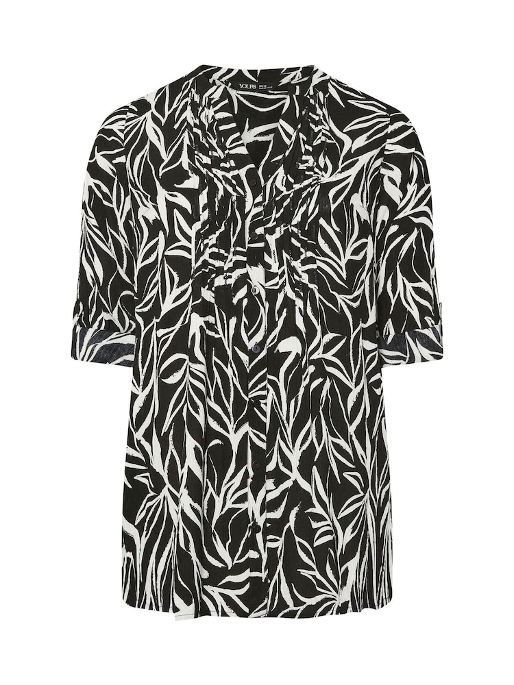 Yours Curve Bluse mit Biesen - Bild 5 von 5