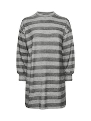 Yours Curve Grey Soft Touch Ribbed Jumper Dress - Image 5 of 5