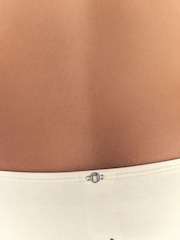 Cream/lilas/jaune à fleurs - Bas de bikini imprimé - Image 4 of 8