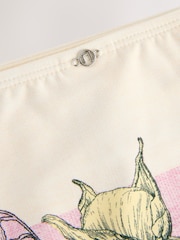 Cream/lilas/jaune à fleurs - Bas de bikini imprimé - Image 8 of 8