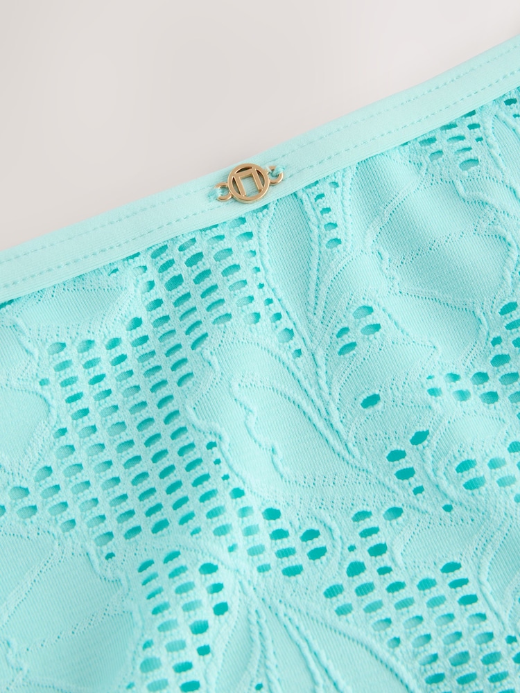 Dentelle vert menthe - Bas de bikini - Image 4 of 5