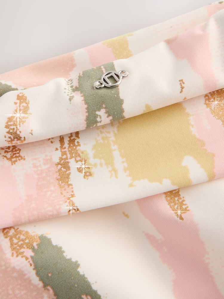 Cream/Pink Camo Foil - Bikinihöschen - Image 7 of 8