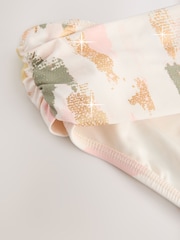 Cream/Pink Camo Foil - Bikinihöschen - Image 8 of 8