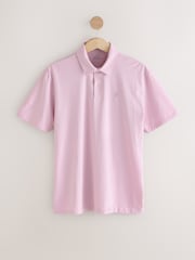 Blue/Yellow/Pink/Grey/Green Pastel - גזרה רגילה - מארז 5 חולצות פולו מבד מטריקו עם שרוול קצר - Image 12 of 17