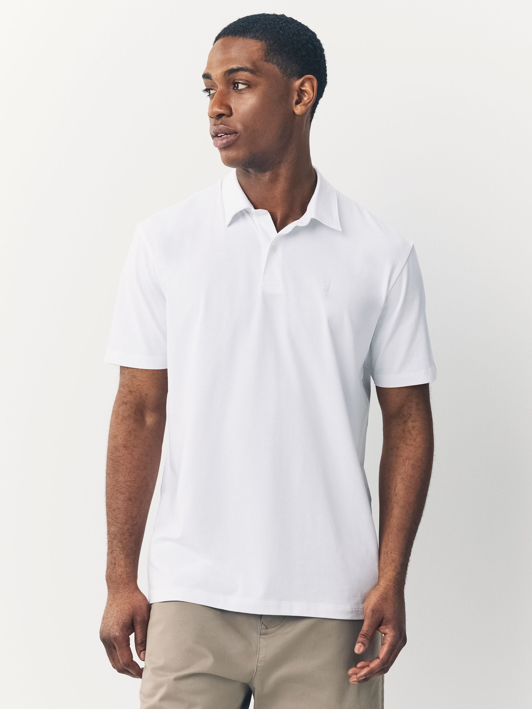 Buy Blue/Green/White Regular Fit Short Sleeve Jersey Polo