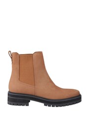 Toms Bennet Water Resistant Leather Ankle Boots - Image 1 of 4