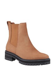 Toms Bennet Water Resistant Leather Ankle Boots - Image 2 of 4