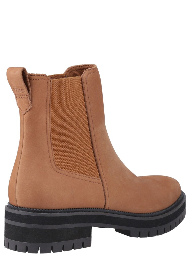 Toms Bennet Water Resistant Leather Ankle Boots - Image 3 of 4